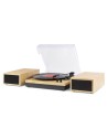 Fenton RP165L Record Player+ Sp. con Bluetooth Light Wood