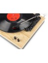 Fenton RP165L Record Player+ Sp. con Bluetooth Light Wood