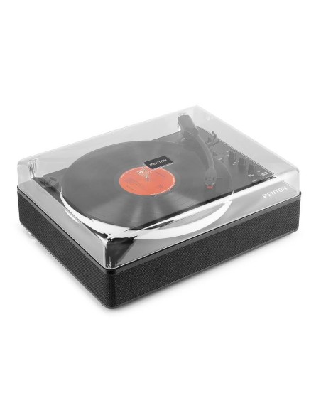 Fenton RP162LED Record Player LED Bluetooth Black