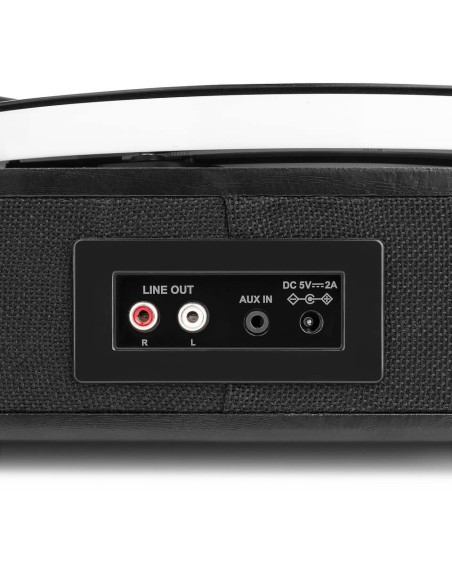 Fenton RP162LED Record Player LED Bluetooth Black