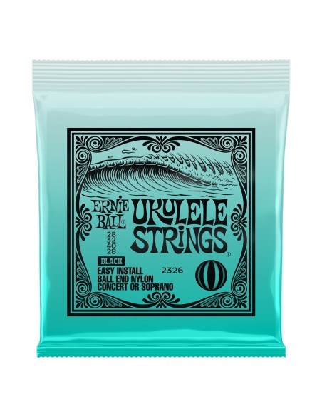 Ernie Ball 2326 Nylon Ukulele Strings Black