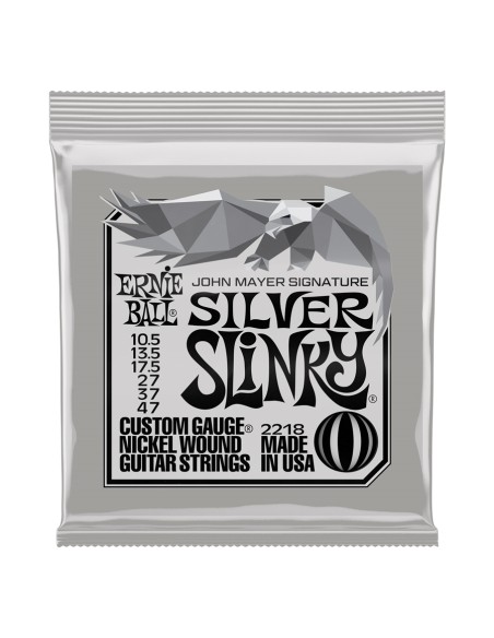 Ernie Ball 3818 John Mayer Silver Slinky 10.5-47 3 Pk