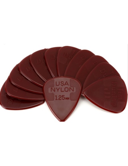 Dunlop 44P125 Nylon Standard 1.25 mm 12/Player