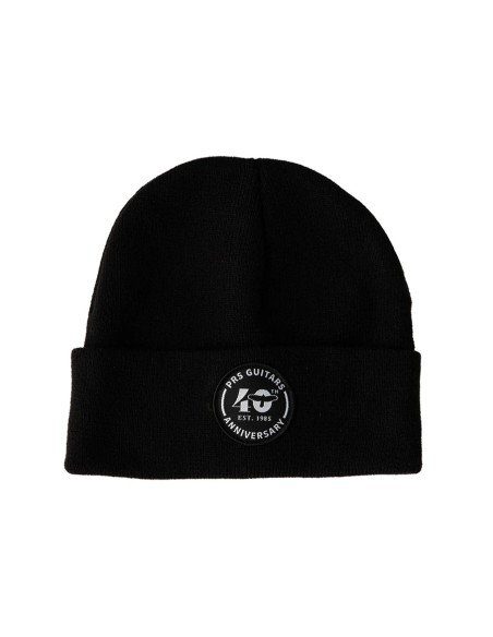 40th Anniversary Logo Cuffed Beanie Black