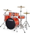 YAMAHA Rydeen Standard 22 Orange Glitter con Set piatti Paiste 101