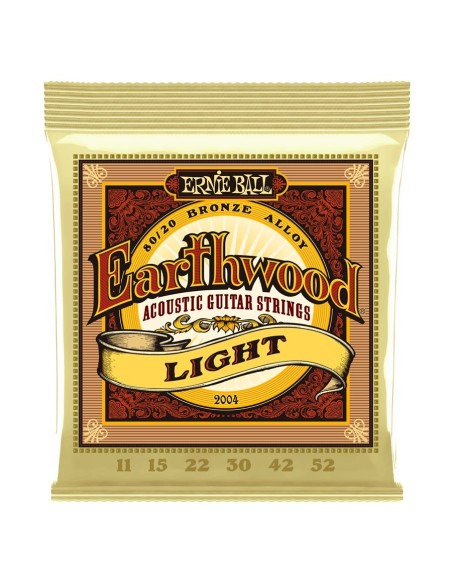 Ernie Ball 2004 Earthwood 80/20 Bronze Light 11-52