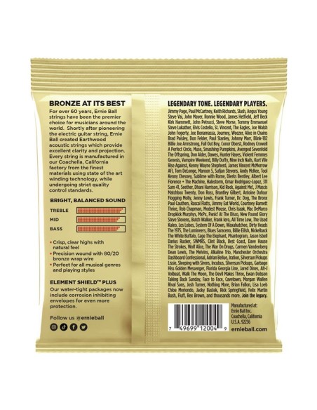 Ernie Ball 2004 Earthwood 80/20 Bronze Light 11-52