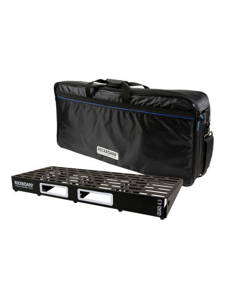 ROCKBOARD RBO B 4.3 QUAD B Pedalboard con Gig Bag 82x33cm