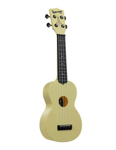 KA-R-WMG-YL-S - ''Beach'' - ukulele soprano Starlight Yellow (Glow in the Dark)