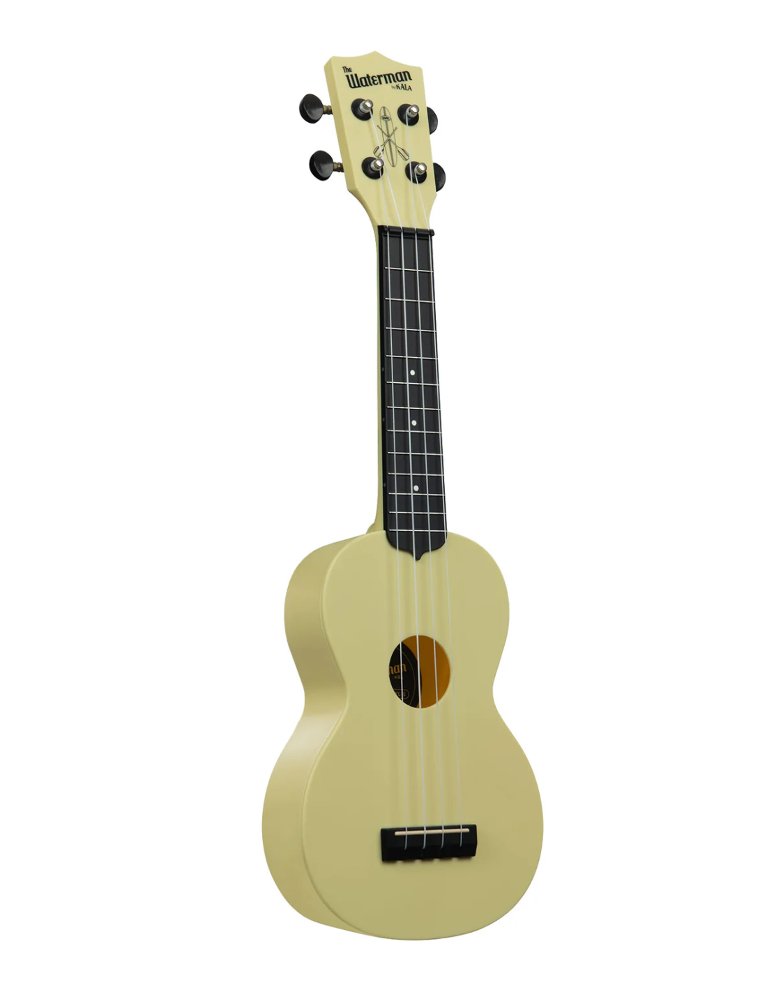 KA-R-WMG-YL-S - ''Beach'' - ukulele soprano Starlight Yellow (Glow in the Dark)
