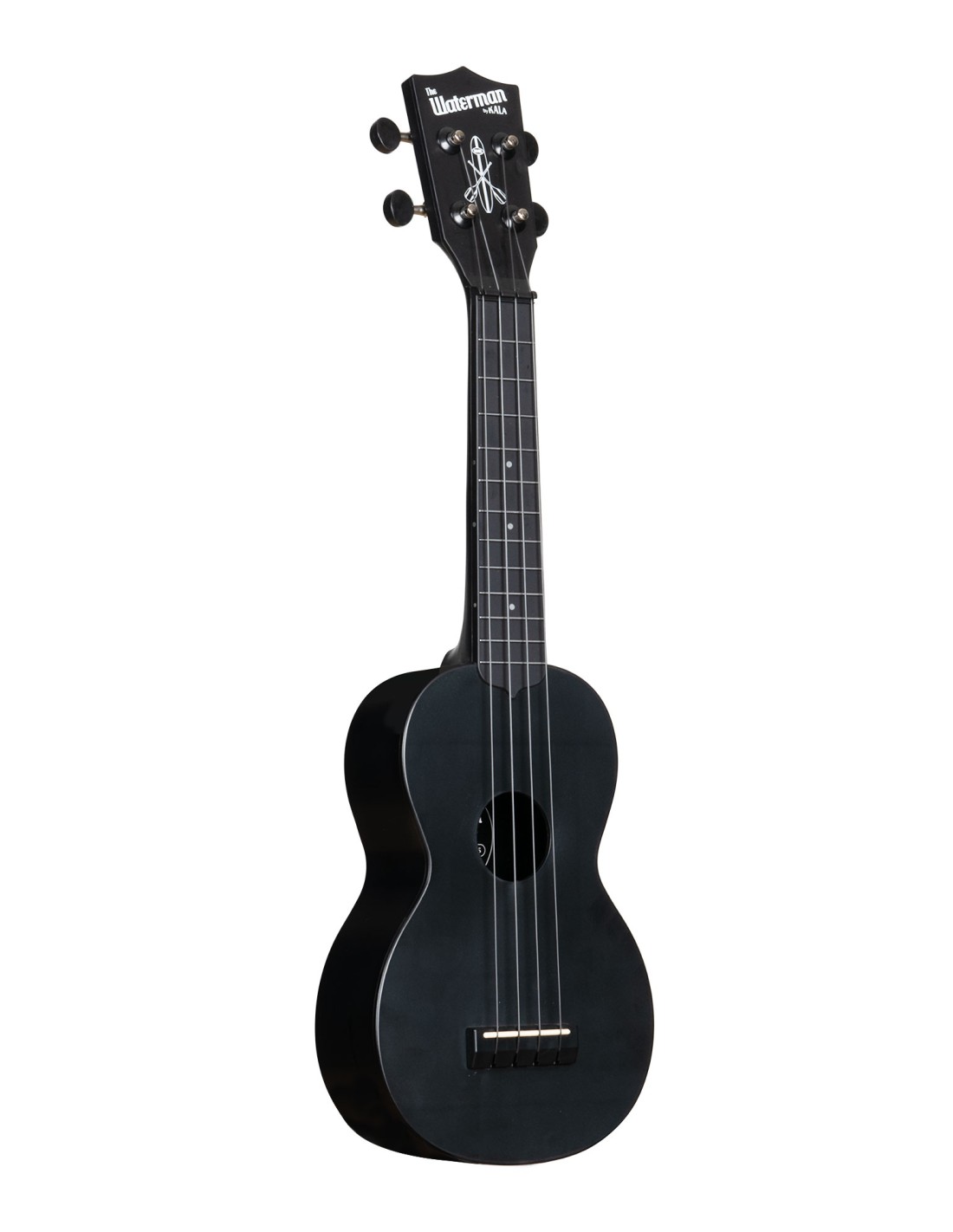 KA-R-WMS-BK-S - ''Beach'' - ukulele soprano Black Sand