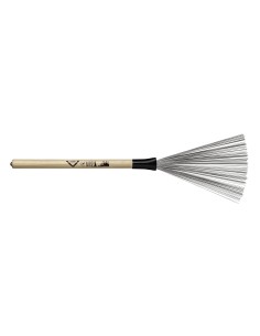 VWTM ''Manhattan Brush'' - Impugnatura in Hickory 7A (D: 0.540'' | 1.37cm )/Setole in acciaio non retraibili Vater