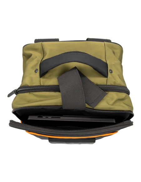 Vic Firth VXBP0103 PROFESSIONAL TECH BACKPACK GREEN-BLACK