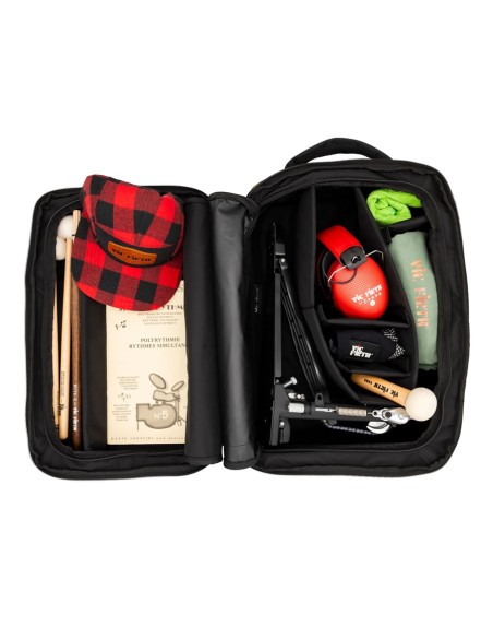 Vic Firth VXBP0103 PROFESSIONAL TECH BACKPACK GREEN-BLACK