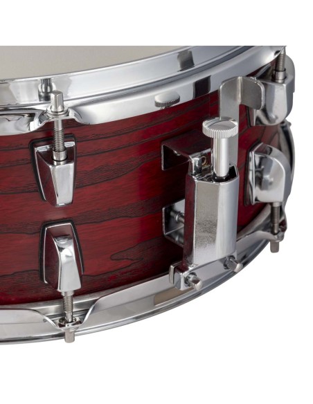 TAMBURO T5LX SD1455 Wood Grain Red RULLANTE IN PIOPPO 14"x5.5" WOOD GRAIN RED