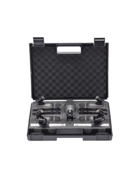 SAMSON DK707 KIT SET MICROFONI PER BATTERIA 7 PZ ASTUCCIO