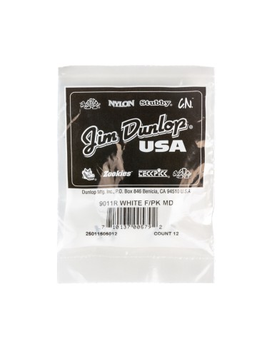 9011R FINGER MEDIUM - BAG 12 PLETTRI