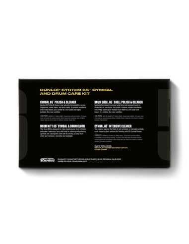 6400 System 65 Cymbal & Drum Care Kit