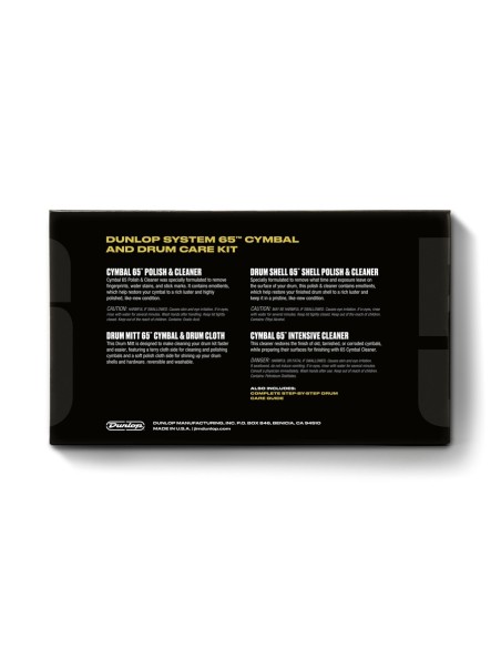 6400 System 65 Cymbal & Drum Care Kit