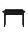 PB/010 BK S Panca Nero Satinato per Pianoforte