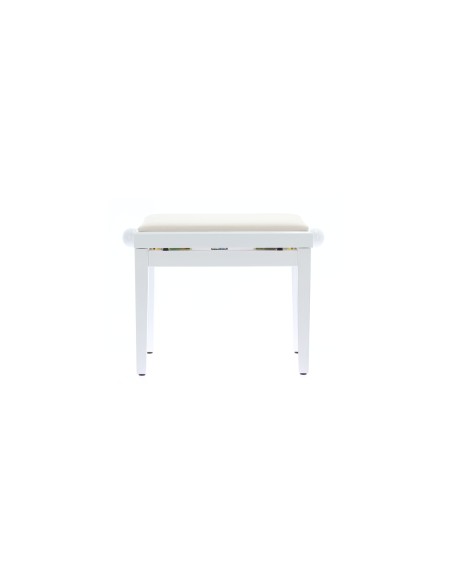 PB/010 WH L Panca Bianco Lucido per Pianoforte
