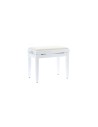 PB/010 WH L Panca Bianco Lucido per Pianoforte