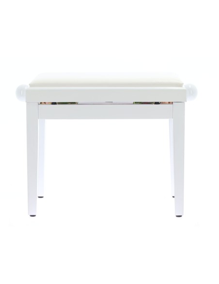 PB/100 WH L Panca Bianco Lucido per Pianoforte