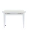 PB/100 WH L Panca Bianco Lucido per Pianoforte