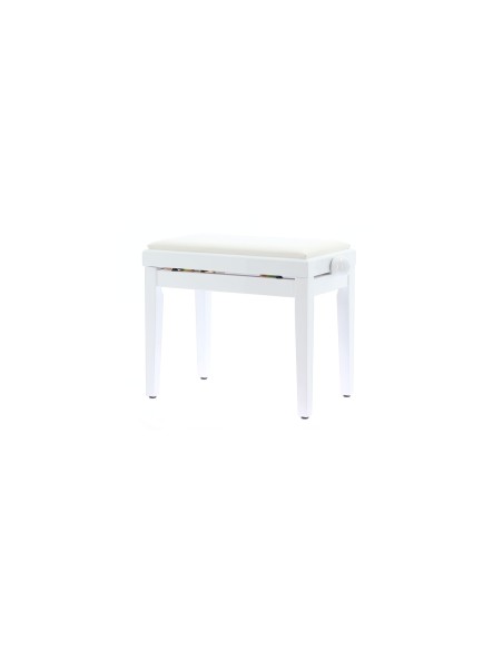 PB/100 WH L Panca Bianco Lucido per Pianoforte