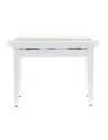 PB/100 WH L Panca Bianco Lucido per Pianoforte
