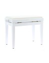 PB/100 WH L Panca Bianco Lucido per Pianoforte