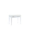 PB/100 WH L Panca Bianco Lucido per Pianoforte