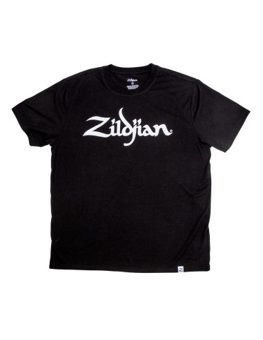 T3012 - Classic Black Logo Tee - L