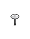 ZKEY - Chrome Drum Key With Trademark
