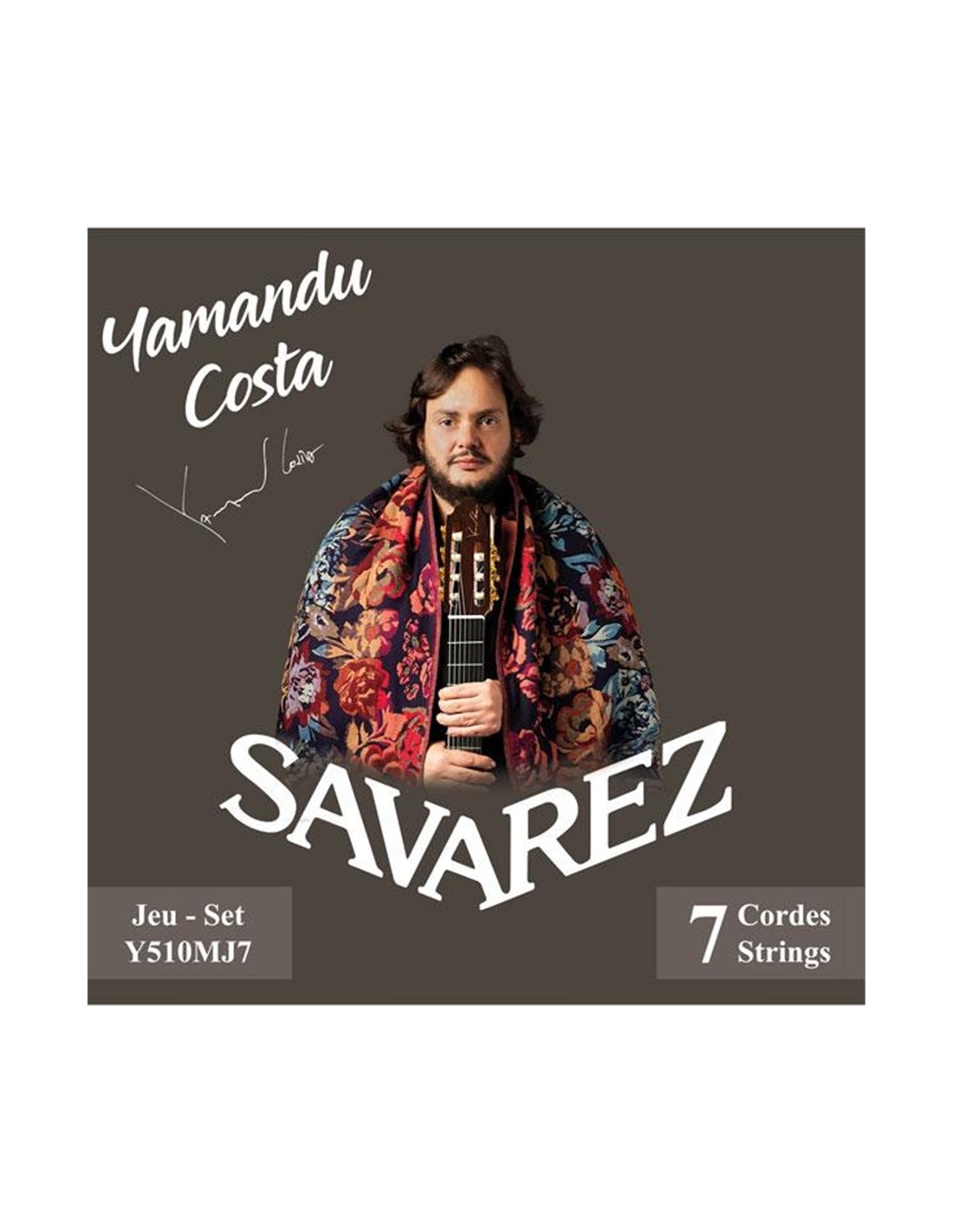 Y510MJ7 Set corde chitarra brasiliana Yamandu Costa Signature