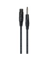 M03J Cavo Microfonico Jack Sbilanciato/XLR Femmina 3 m