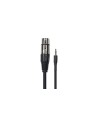 K12-3 Cavo Segnale XLR Femmina/Mini Jack TRS 3 m