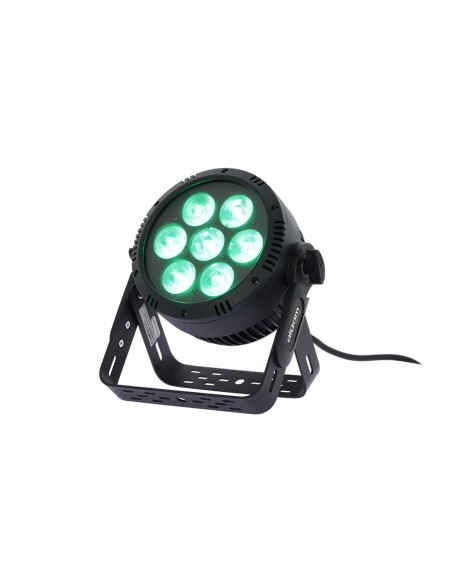 IP-PAR-725-HEX Par Led 7x25W RGBWA+UV IP65