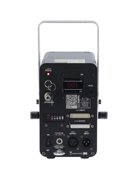 SPECTRUM 1500 RGB+ Laser a Batteria 1500 mW