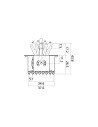 EZ1187W Selettore a 3 Vie Telecaster® Style Bianco