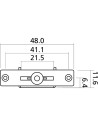EZ1187W Selettore a 3 Vie Telecaster® Style Bianco