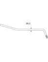EZ1361C Leva Tremolo Filettata Cromata