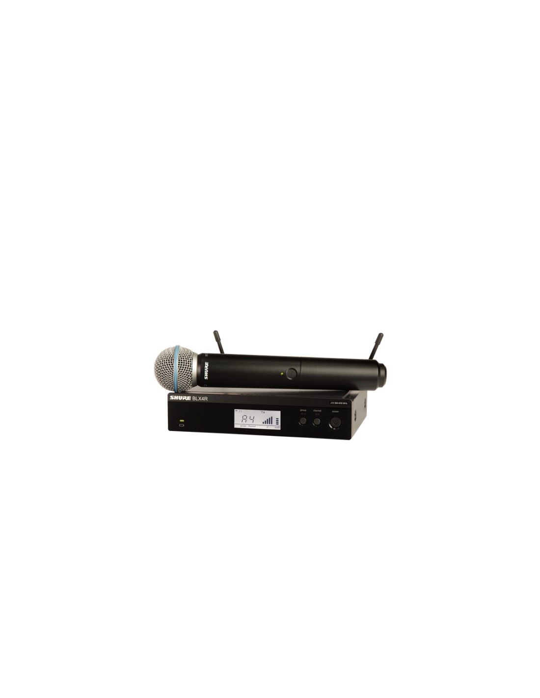 BLX24RE-B58 Sistema wireless BLX4RE, BLX2/BETA58, WA371. (M17)
