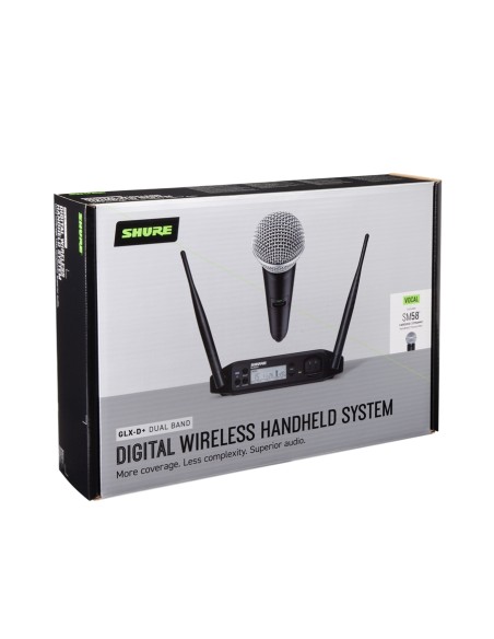GLXD24+ con SM58 Sistema Wireless