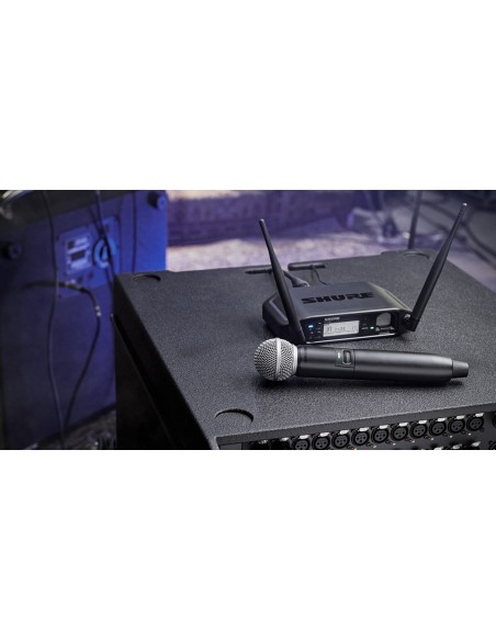 GLXD24+ con SM58 Sistema Wireless