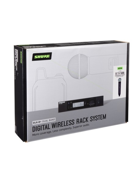 GLXD24R+ con Beta 58 Sistema Wireless