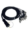ITPRO/SY25M8F-2,5 Frusta 8 Canali Syntax M Cannon XLR F 2,5 mt