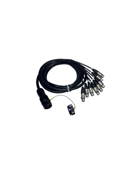 ITPRO/SY25M8F-2,5 Frusta 8 Canali Syntax M Cannon XLR F 2,5 mt