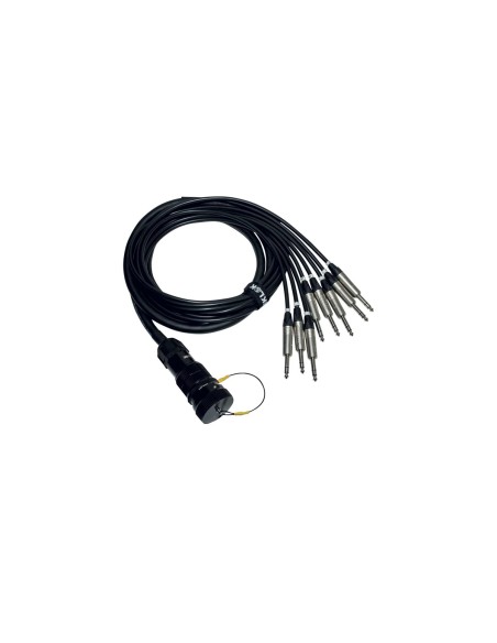 ITPRO/SY25M8JS-2,5 Frusta 8 Canali Syntax M Jack TRS 2,5 mt