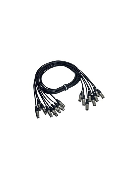 ITPRO/8MF-5 Frusta 8 Canali Cannon XLR 5 mt